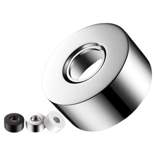 花洒装饰盖淋浴混水阀不锈钢遮丑盖枪灰电镀不掉色加大加高配件