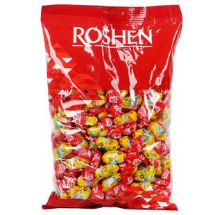 乌克兰进口糖果小蜜蜂夹心水果软糖橡皮Q糖俄罗斯休闲零食喜糖