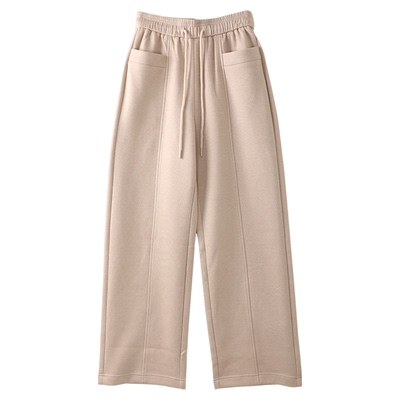 LaviniaClub气质阔腿休闲裤