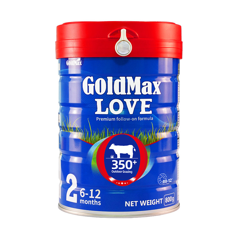 GoldMax高培臻爱草饲奶粉2段800g