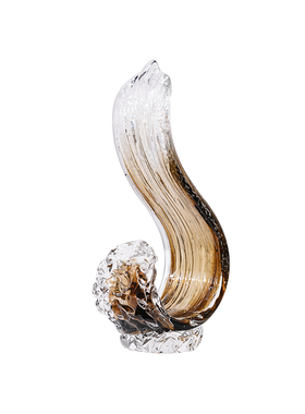 琉璃风生水起海浪招财摆件装饰品