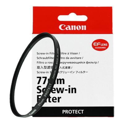 Canon/佳能原装77MM UV镜24-70 F4 24-105滤镜70-200 17-40 85mm 1.4L 17-55 10-22原厂EF镜头单反相机保护镜