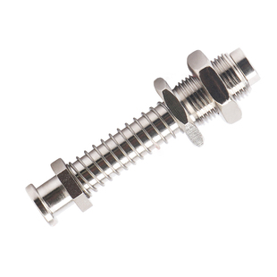 机械手吸盘金具支架大头真空吸盘金具支杆尾部进气侧进气支架气动