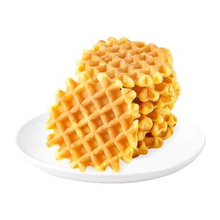 甘小鲜华夫饼无蔗糖早餐代餐西式蛋糕办公室学生早餐点心面包整箱