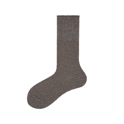 Beeff苎麻松口堆堆袜夏季凉爽