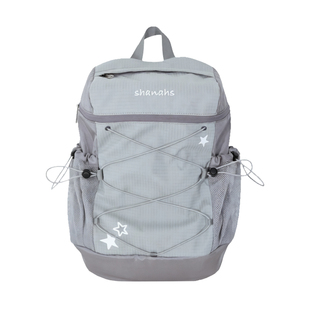 shanahs Lucky Star大容量双肩包高颜值书包背包休闲户外登山包包