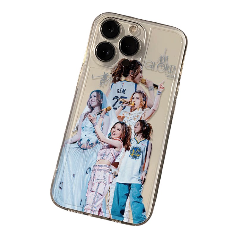 唱歌邓紫棋周边iPhone15苹果12创意1华为NOVA14透明13ProMax小众软小米17pro适用16PLUSins风手机壳OPPOA6PRO