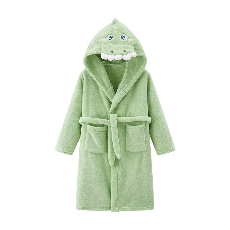 吸水速干中大童儿童浴袍冬季