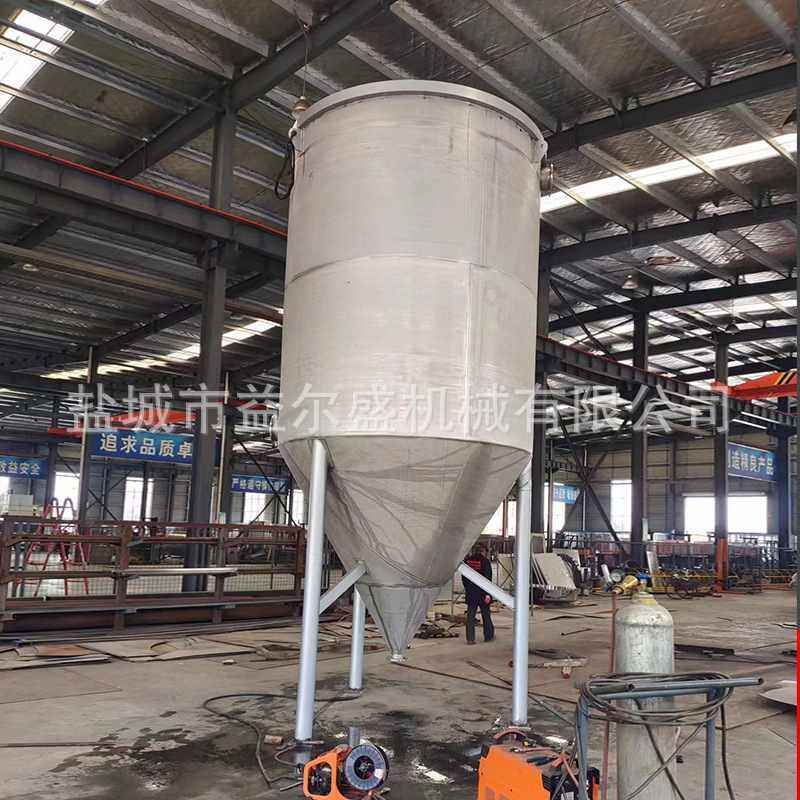 不锈钢料仓储罐  建筑砂浆罐仓集中供料储料仓 圆形储料罐给料仓