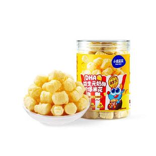 小鹿蓝蓝DHA益生元奶酪爆米花香芝士泡芙球儿童零食品牌