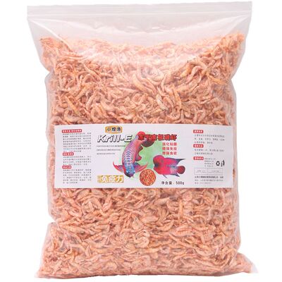 冻干南极磷虾乌龟粮金龙银龙饲料