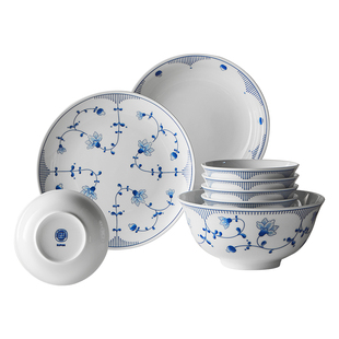 苏泊尔餐具套装碗家用景德镇陶瓷釉下彩青花瓷碗碟高端乔迁新居