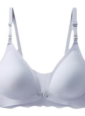 防走光哺乳内衣薄款聚拢孕妇专用