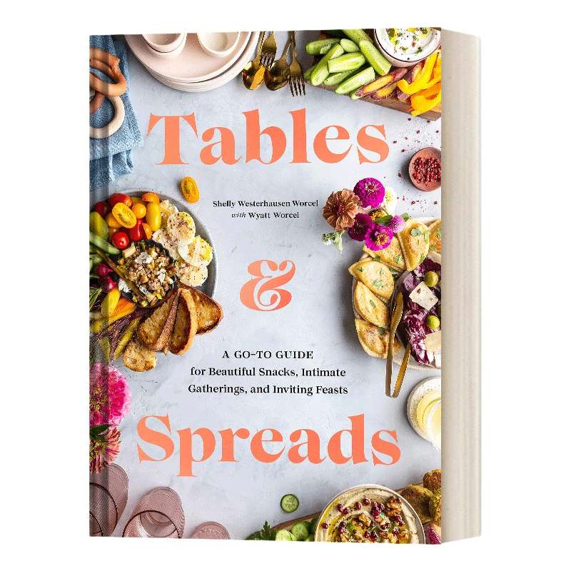 英文原版 Tables & Spreads 甜点烘焙搭配 面包涂酱 摆拍专业摄影指南 英文版 进口英语原版书籍