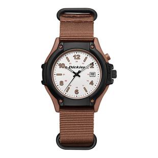 Dickies手表男款学生时尚潮流简约2026新款男生石英腕表森林风593