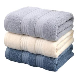 图强纯棉抗菌浴巾男女全棉家用吸水柔软情侣洗澡大浴巾不易掉毛