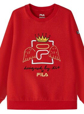 FILA斐乐新年拜年衣服亲子