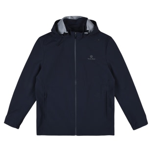 【可脱卸帽】Raidy Boer/雷迪波尔男装烫印字母商务夹克外套3041