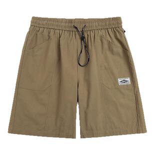 PANMAX潮牌大码男装夏季新款美式潮酷明线设计休闲直筒短裤