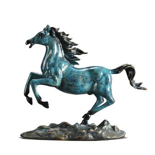 马到成功全铜马摆件工艺品办公室客厅酒柜装饰送领导乔迁开业礼品