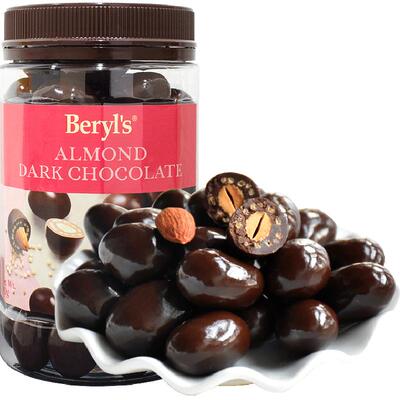 Beryls扁桃仁夹心黑巧克力380g