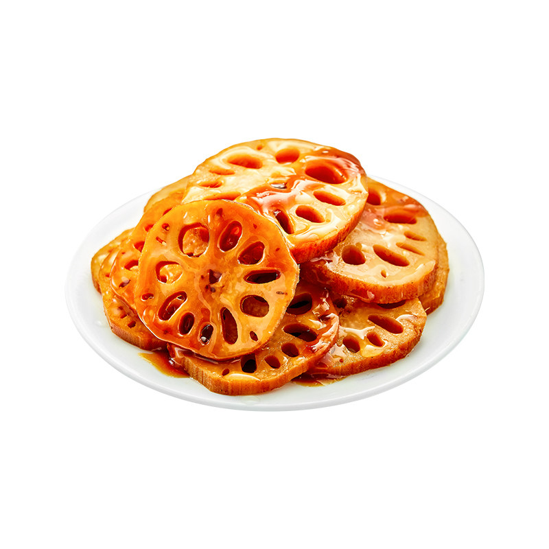 【麻爪爪】酱香糯藕片180g卤味即食熟食素菜零食氮气锁鲜包装盒装