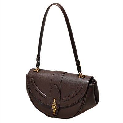 小众设计复古腋下法棍包女