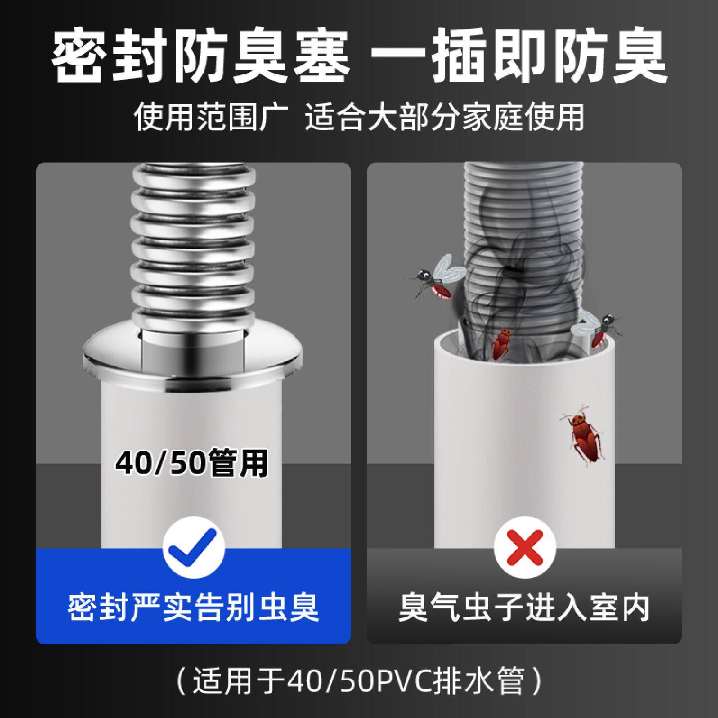 洗衣台双盆不锈钢下水管配件大理石盆陶瓷盆岩板高低盆排水管套装