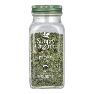 Simply Organic罗勒香菜牛至欧芹迷迭香菜肴调味料清爽草本沙拉摆