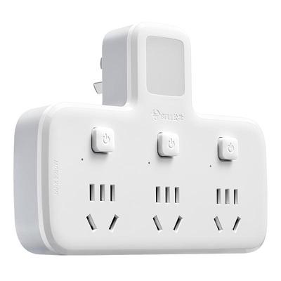 公牛插座转换器三孔转二孔接线板