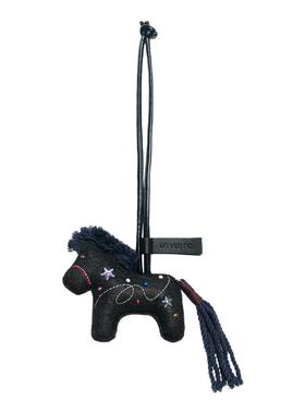 【马年限定】Unvesno(UN)纯手工烫铝刺绣小马布艺包包挂件腰挂