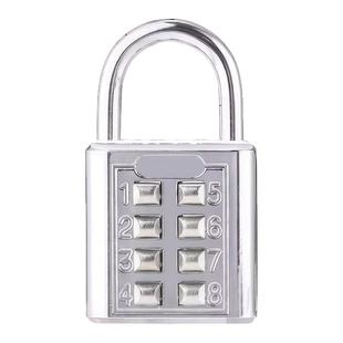 密码锁学生宿舍挂锁小型家用柜子行李箱背包锁头盔防盗带钥匙抽屉