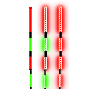 咬钩变色电子夜光漂高灵敏醒目3目加粗尾日夜两用临湘夜钓浮漂