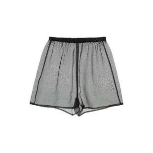 THE MEANING OF 设计师品牌 25春夏 透感宽松短裤 SOLSOL买手店