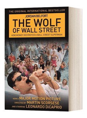 英文原版 The Wolf of Wall Street 华尔街之狼 英文版 进口英语原版书籍