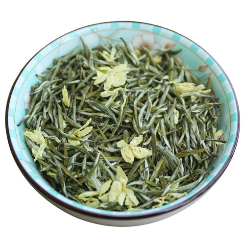 2024新茶四川兰雪浓香型飘雪茉莉花茶叶碧潭散装花茶250g