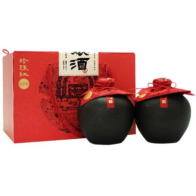 珍珠红梅州娘酒14度甜型送礼坛装