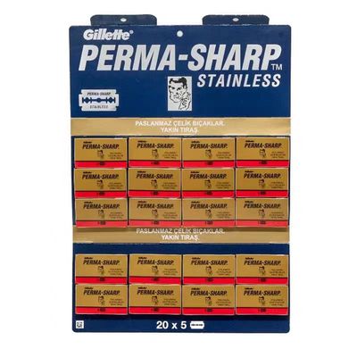 吉列修眉剃须刀片双刃手动剃须刀