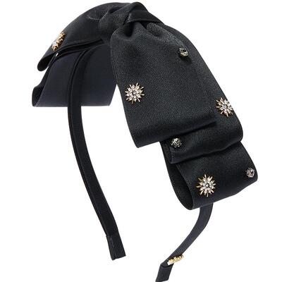 SundyHoney复古重工水钻小花发箍