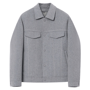 JDV商场同款秋冬新款灰色男士羽绒服外套夹克内胆两件套WDW4563