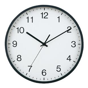 NITORI宜得利家居客厅用现代简约圆形座钟百搭挂座两用钟 辛普勒