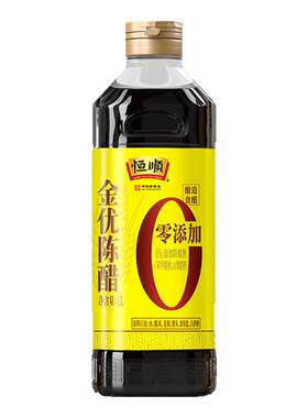 恒顺0添加陈醋1L糯米酿造