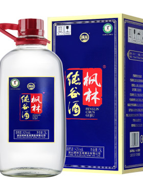 枫林42度纯谷酒5L约10斤纯粮食酒