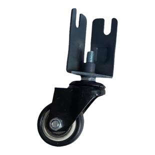 角铁角钢置物架货架万向轮静音耐噪带刹车底座转向脚轮小滑轮