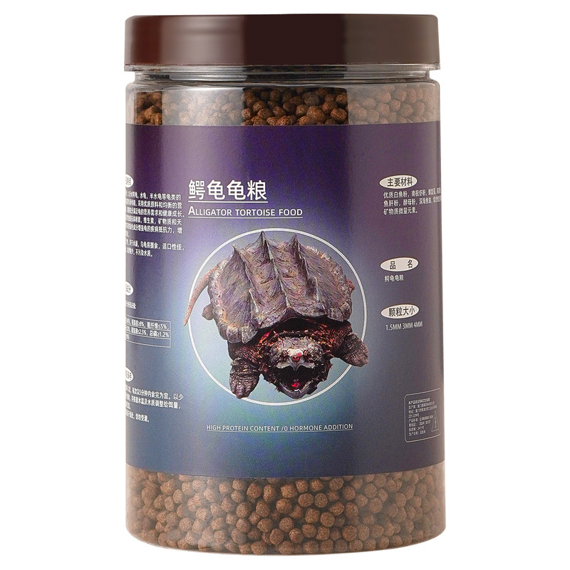 鳄龟专用龟粮高蛋白乌龟饲料