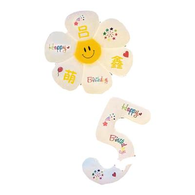 爵熊生日异形32寸数字气球