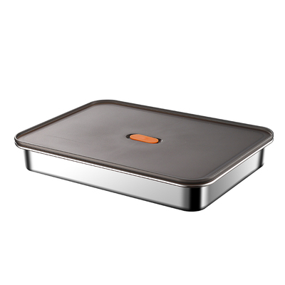 食品级不锈钢饺子收纳盒冰箱专用