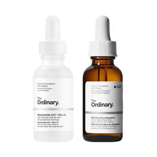 【早B晚A】The Ordinary 0.2%视黄醇A醇精华30ml+烟酰胺精华30ml