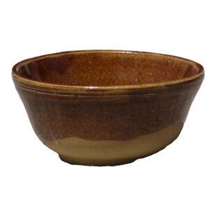 土陶茶杯手工陶泥高温烧制泥土碗调料碗碟家用商用农家乐户外庭院