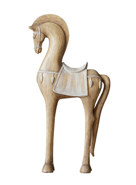 轻奢出口北欧木马雕塑摆件装饰品